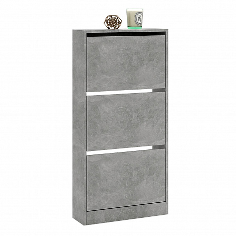 Обувница Уно-54У узкая  - бетон