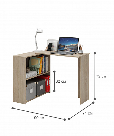 Стол письменный Витто-38 - дуб сонома