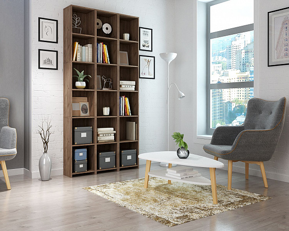 Стеллаж Файн-111 - дуб крафт табак