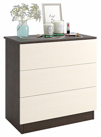 Комод Уно-28 - венге / дуб молочный