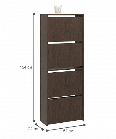 Обувница Витто-28 - венге