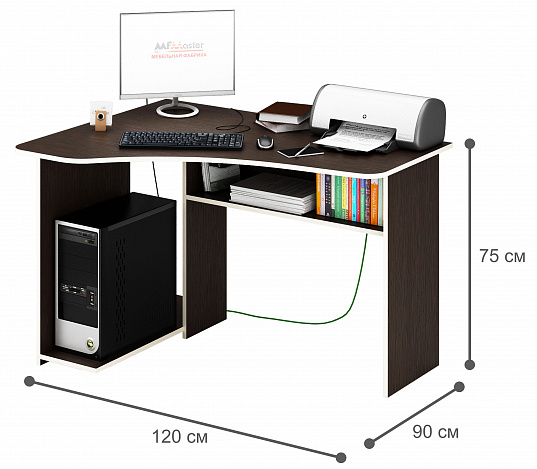 Стол угловой Триан-1 - венге