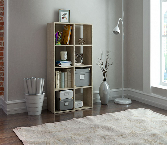 Стеллаж Уно-91 - дуб сонома