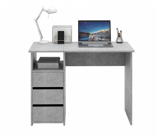 Стол письменный Витто-30 - бетон