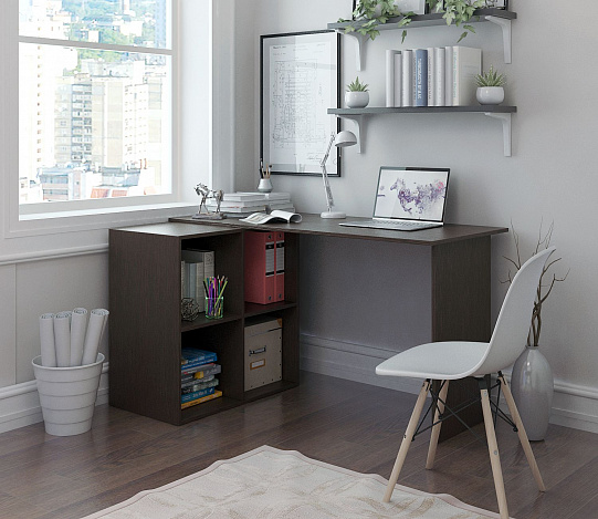 Угловой стол Прайм-66 - венге