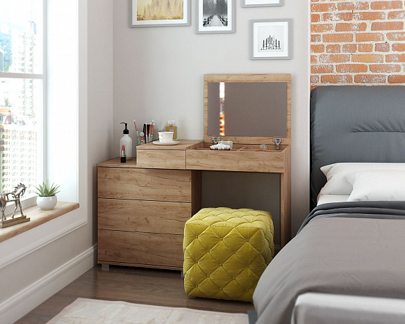 Туалетный столик Нуар-6 - дуб крафт табак