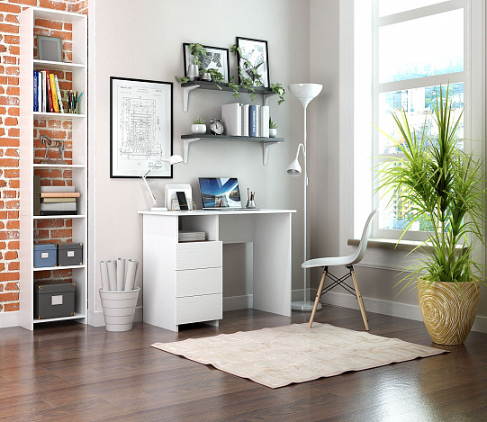 Стол письменный Витто-31 - белый