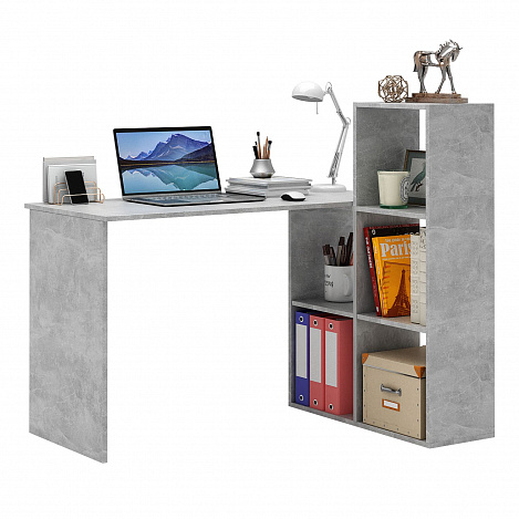 Стол-стеллаж Рикс-10 - бетон