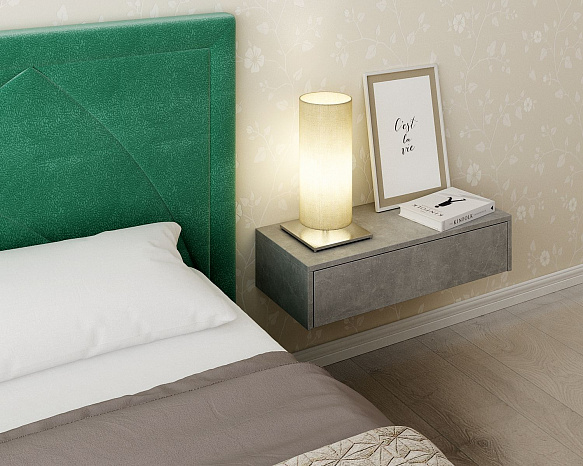 Тумба подвесная Уно-47 - бетон