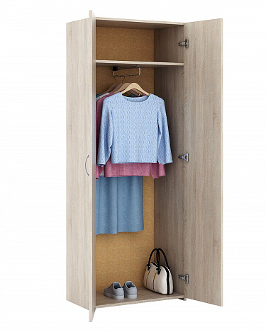 Распашной шкаф Уно-35 - дуб сонома